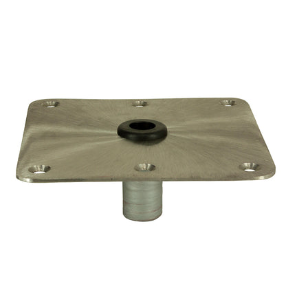 Springfield Marine KingPin 7 x 7 Inch Stainless Steel Square Base Mount - Model 1620001