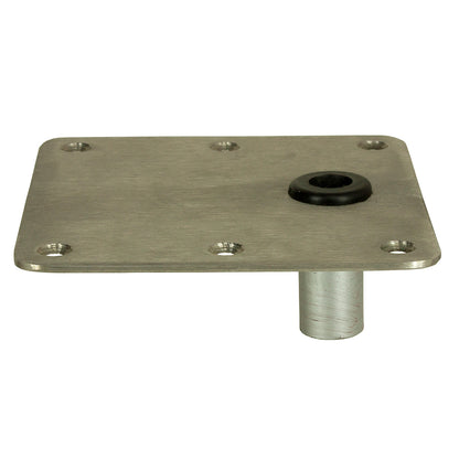 Springfield Marine KingPin 7" x 7" Offset Stainless Steel Square Base