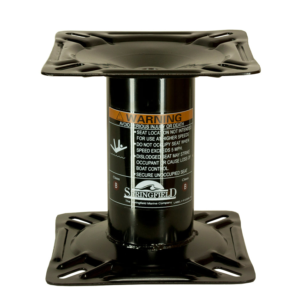 Springfield Marine 7-Inch Fixed Height Economy Pedestal for Boat Seats