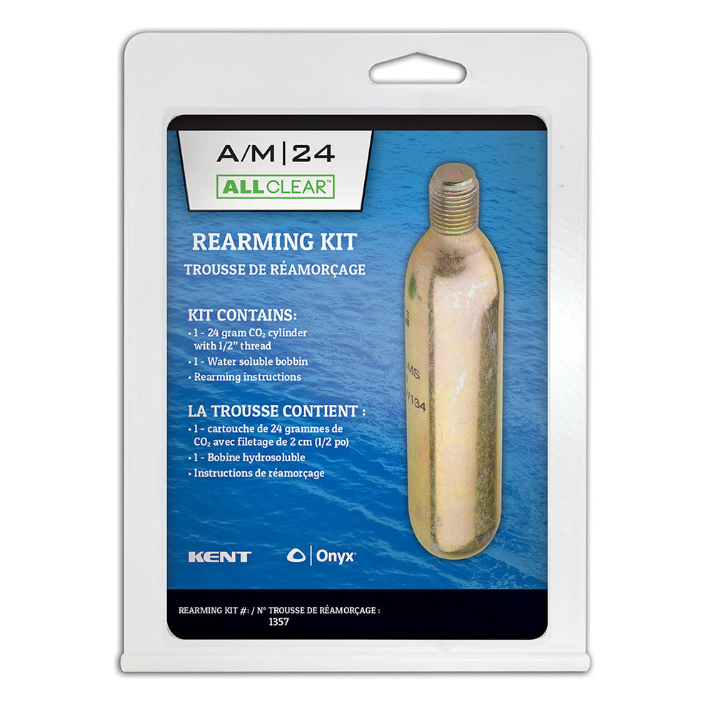 Onyx Outdoor 24 Gram All Clear Inflatable Life Jacket Rearming Kit - Part 135700-701-999-19