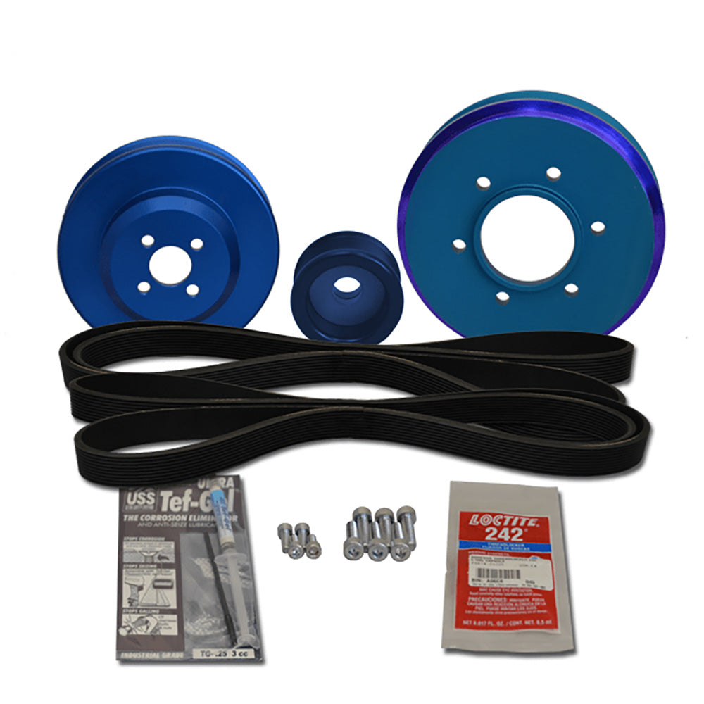 Balmar Pulley Kit for Yanmar 4JH4-HTE-TE-DTE Diesel Engines