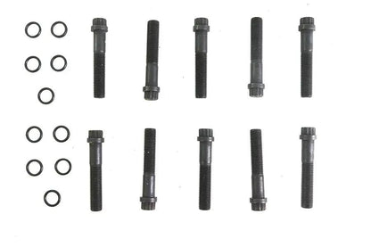 Colony Cylinder Head Bolt Set 12 Point Black for Harley Davidson FL (1948-1957) by Colony