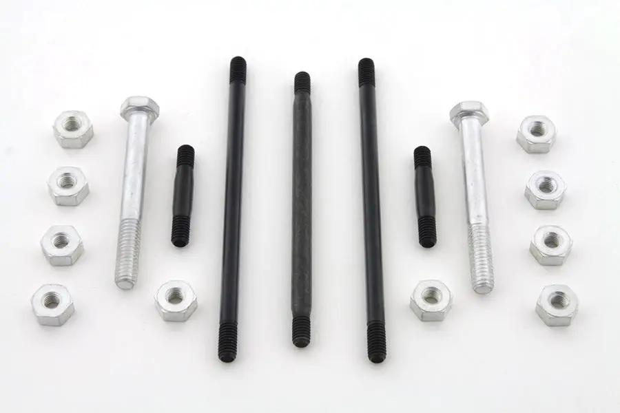 Colony Engine Case Bolt Kit Cadmium for Harley Davidson WL Models by Colony