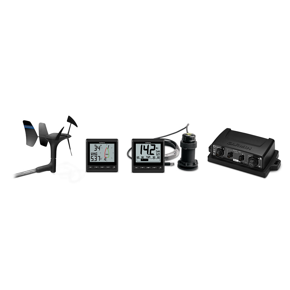 Garmin GNX Wired Sail Pack 52 Marine Wind and Water Monitoring System