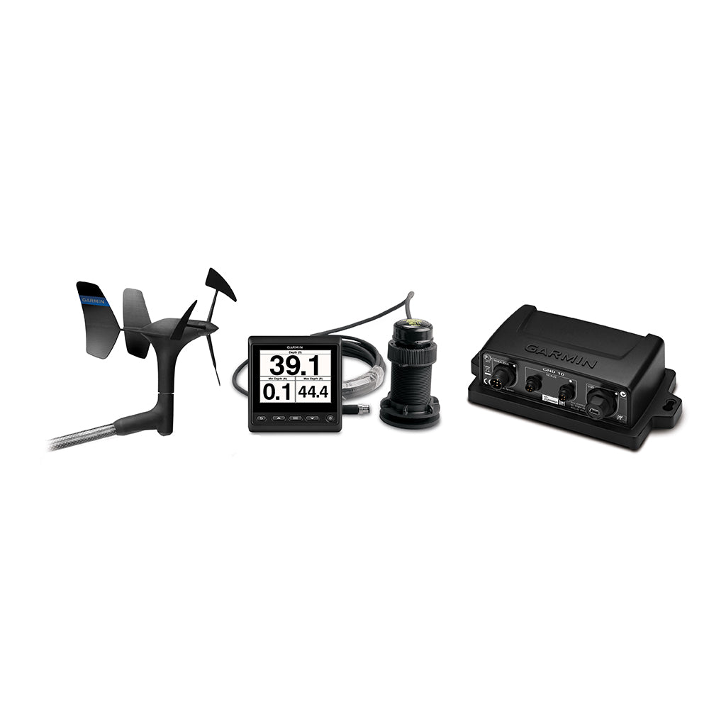 Garmin GMI Wired Start Pack 52 Marine Instrument and Transducer System