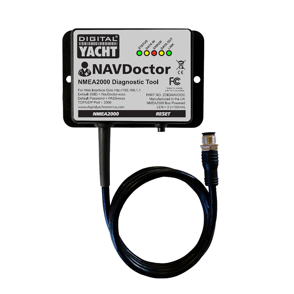 Digital Yacht NAVDoctor NMEA Network Diagnostic Tool Part ZDIGNAVDOC for Marine Electronics