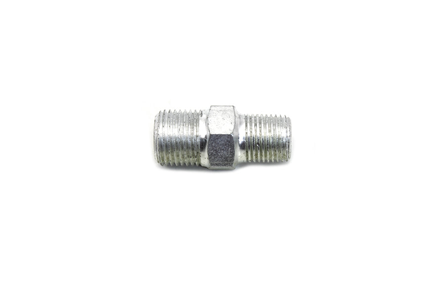 Colony Cadmium Rocker Box Feed Line Nipple for Harley Davidson EL and FL Models