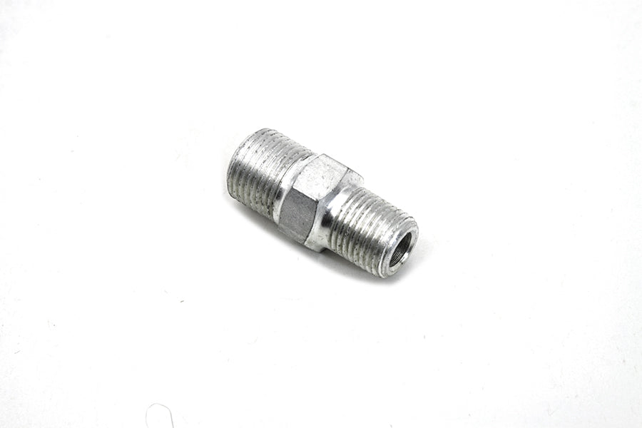 Colony Cadmium Rocker Box Feed Line Nipple for Harley Davidson EL and FL Models