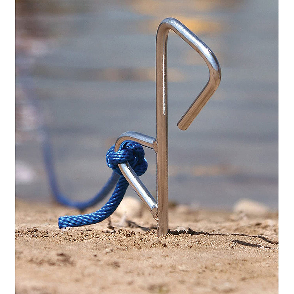 Panther Products Shore Spike Stainless Steel Anchor for Boats up to 26 Feet
