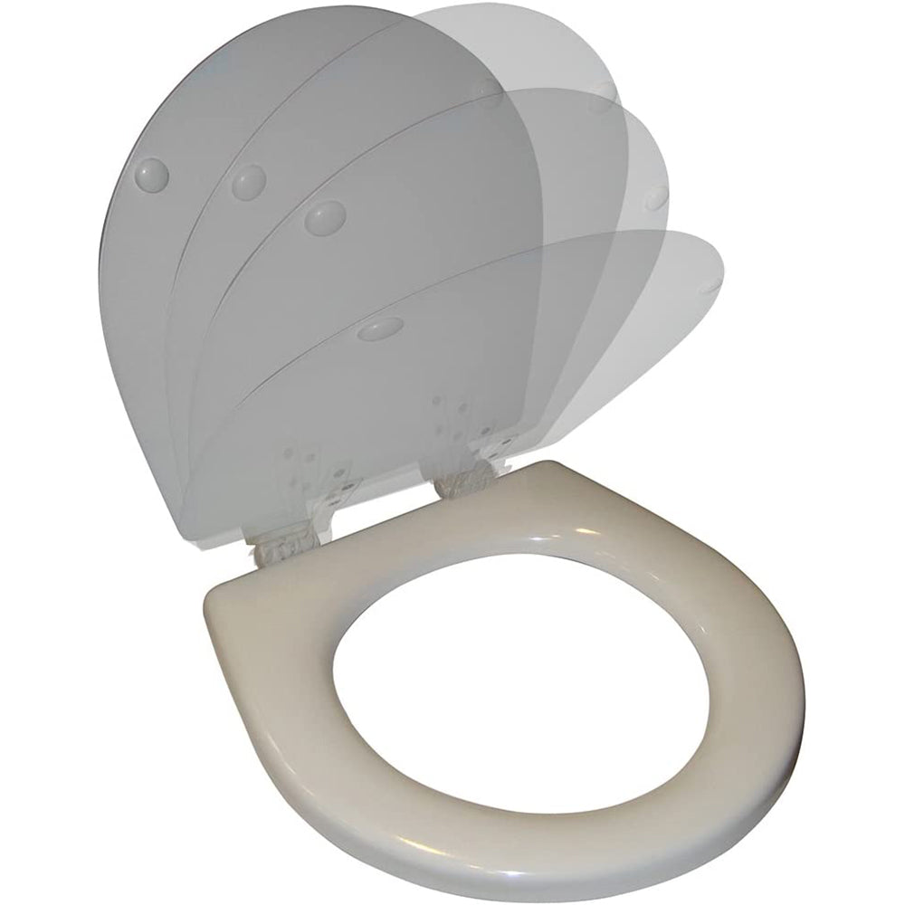 Raritan Soft Close Household Style Toilet Seat & Cover - White, Part #1245SC
