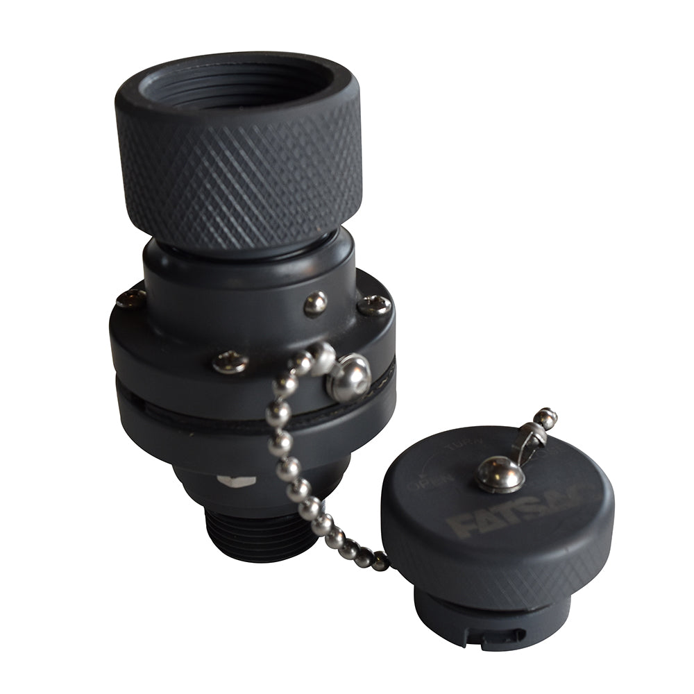 FATSAC W744 Check Valve and Adapter for Ballast Bags - Easy Connection with Integrated Check Valve