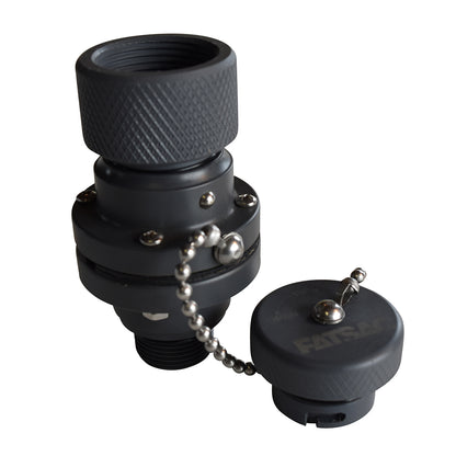 FATSAC W744 Check Valve and Adapter for Ballast Bags - Easy Connection with Integrated Check Valve