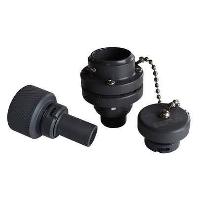 FATSAC W744 Check Valve and Adapter for Ballast Bags - Easy Connection with Integrated Check Valve