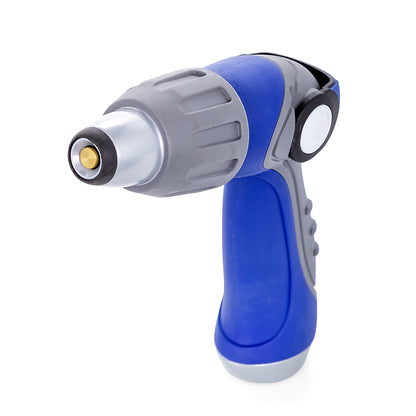 Camco Coil Hose Nozzle with Thumb Lever - Adjustable Spray Pattern and Comfort Grip