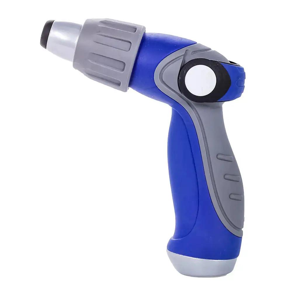 Camco Coil Hose Nozzle with Thumb Lever - Adjustable Spray Pattern and Comfort Grip by Camco