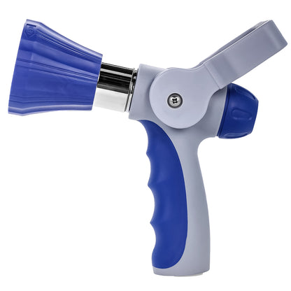 Camco Coil Hose Nozzle with Hand Lever - Adjustable Spray Pattern & Comfort Grip