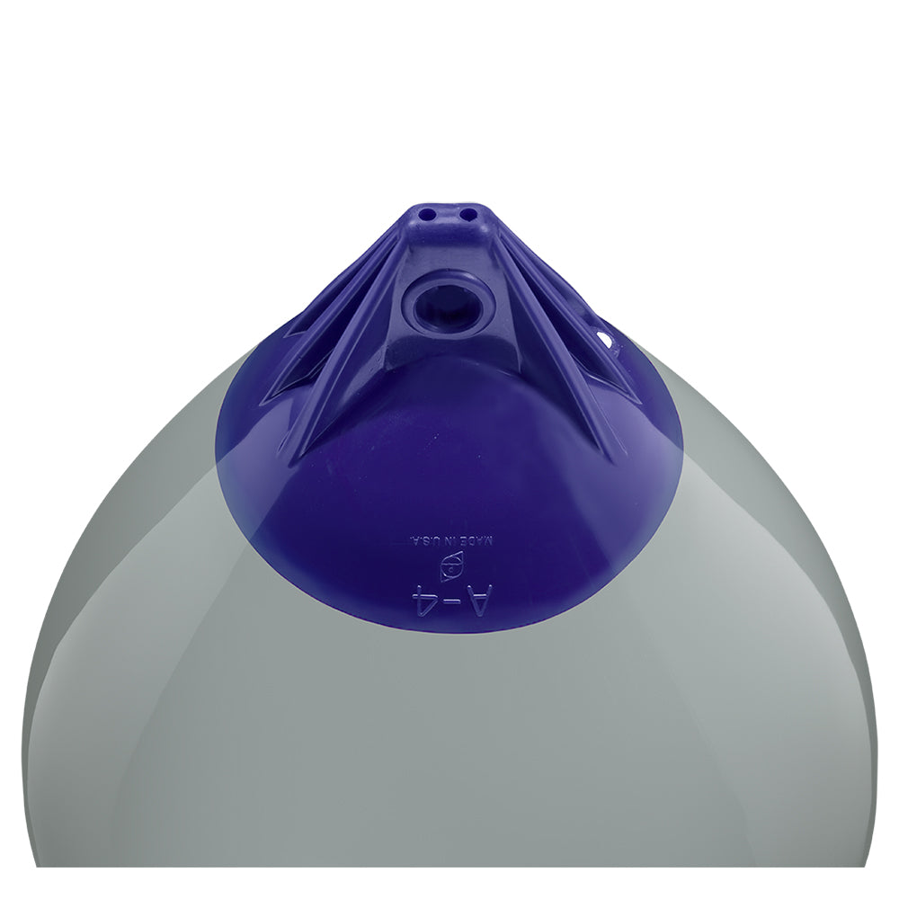 Polyform U.S. A-4 Buoy 20.5-inch Diameter in Grey for Heavy Seas and Marine Marking