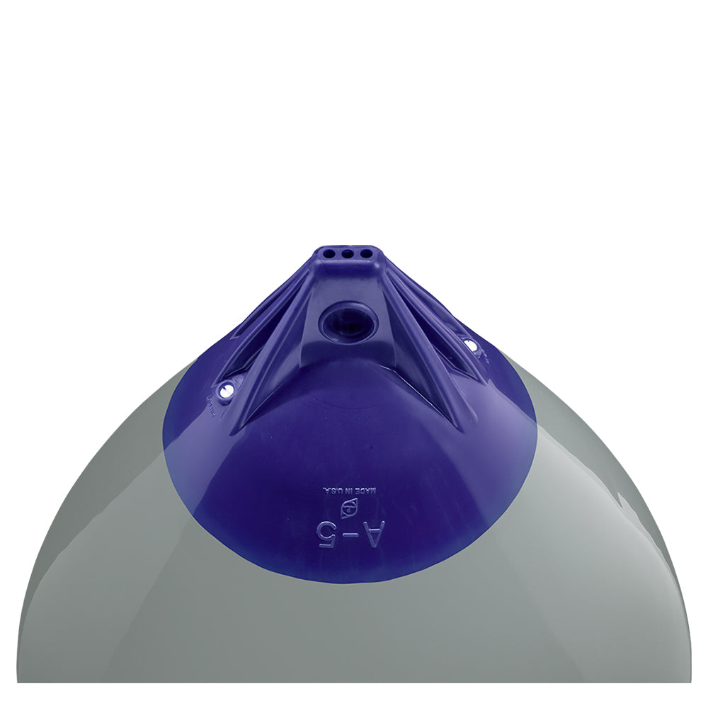 Polyform U.S. A-5 Buoy 27-inch Diameter in Grey for Heavy Seas and Marine Marking