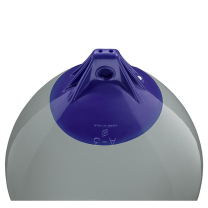 Polyform U.S. A-3 Buoy 17-inch Diameter in Grey for Heavy Seas and Marine Marking