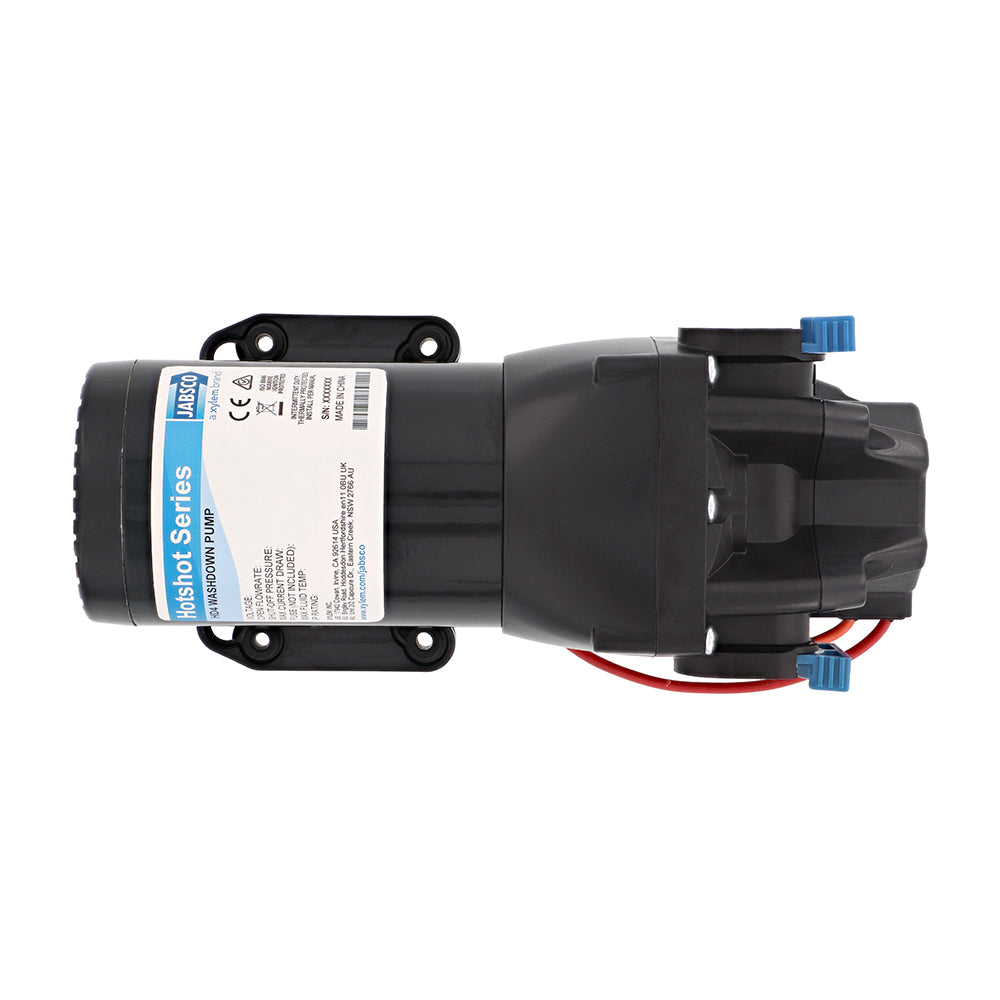 Jabsco HotShot HD4 Heavy Duty Washdown Pump with 25' HoseCoil - 12V, 4 GPM, 60 PSI