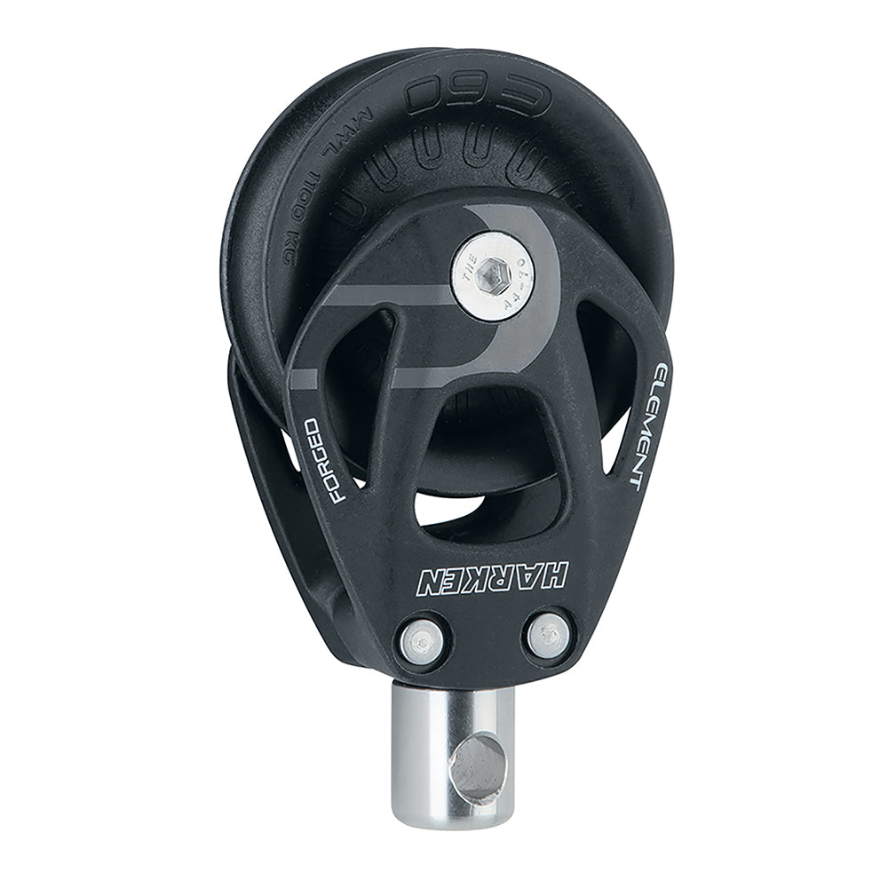 Harken 60mm Single Element Block Mastbase with Swivel – Durable Aluminum Sheave for Rigging and Sailing