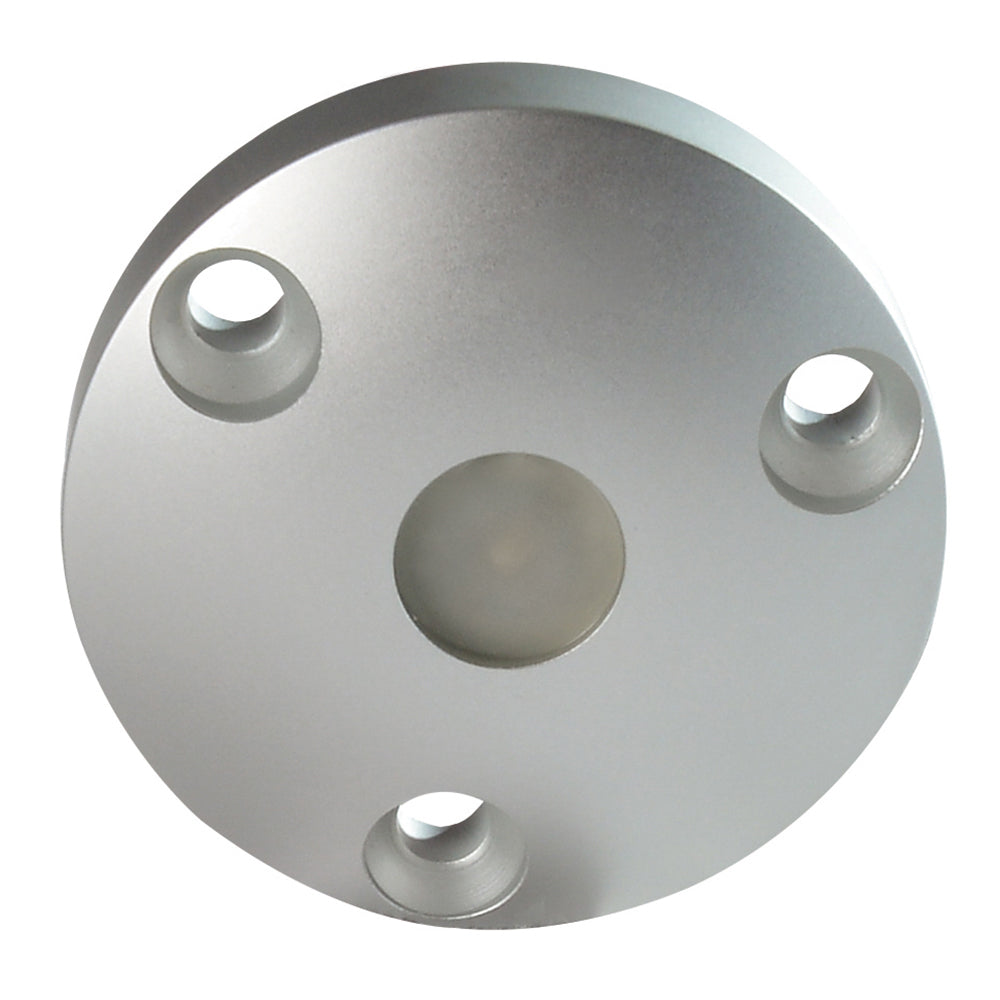 Lumitec Anywhere LED Utility Light Spectrum RGBW Brushed - Compact Waterproof Surface Mount Lamp