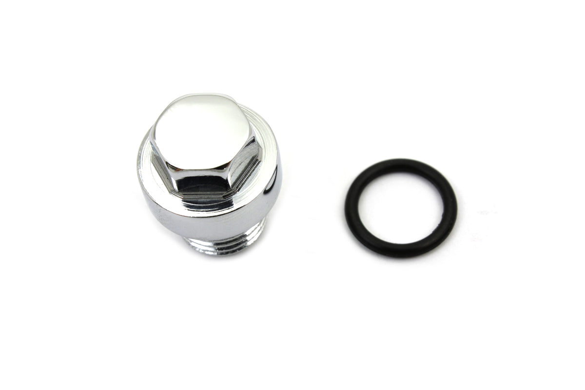 Colony Tappet Oil Screen Plug Chrome for Harley Davidson FL, FX, FLT 1981-1984
