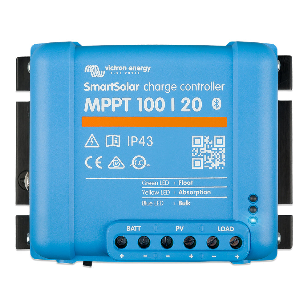 Victron Energy SmartSolar MPPT 100/20 Solar Charge Controller - Up to 48 VDC