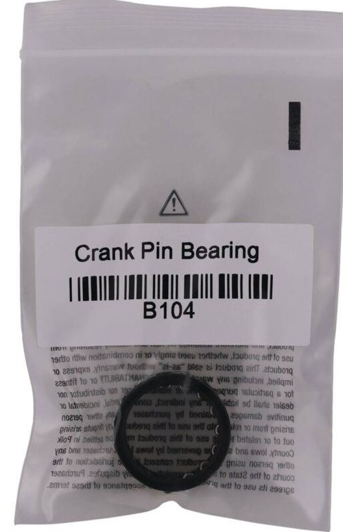 Hot Rods Inc B104 Crank Pin Bearing for High-Performance Engines