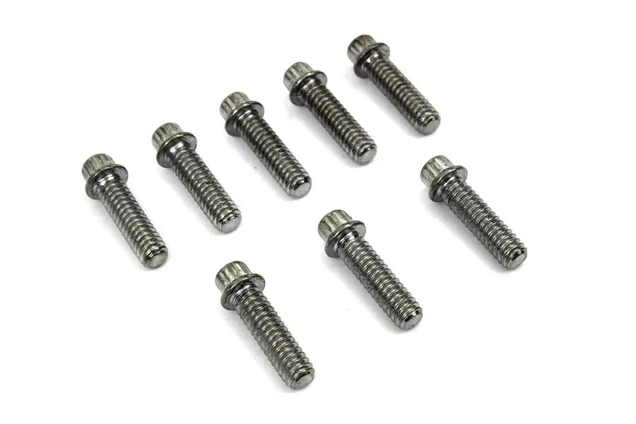 Colony Tappet Block Screw Kit Chrome for Harley Davidson FL and FX Models (1976-1984) by Colony