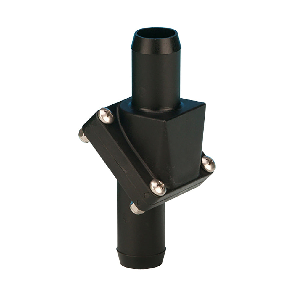 Jabsco 1-Inch In-Line Non-Return Check Valve for Marine and Pump Applications