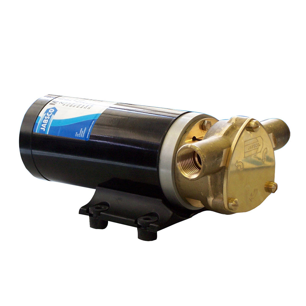 Jabsco Maxi Puppy 3000 12V Flexible Impeller Pump – High Capacity Self-Priming Bilge Pump