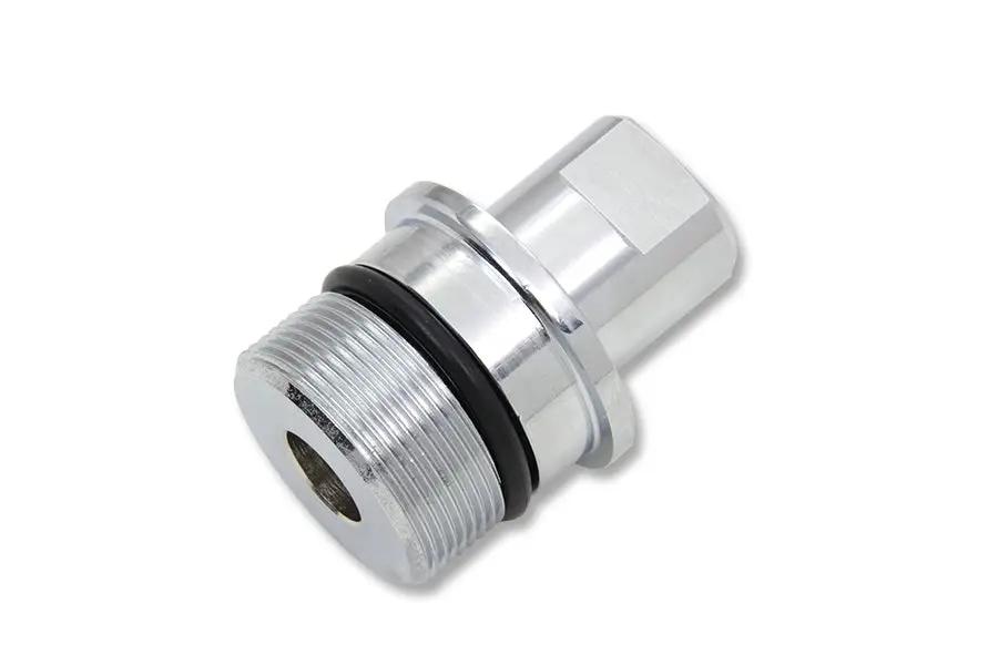 V-Twin Inner Fork Tube Plug Chrome for Harley Davidson FX and FLST Models (Part No. 8716-1T) by V-Twin