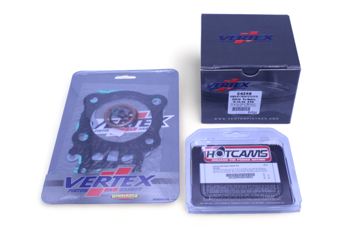 Vertex VTKTC24258 Top End Piston Kit for Engine Performance and Reliability