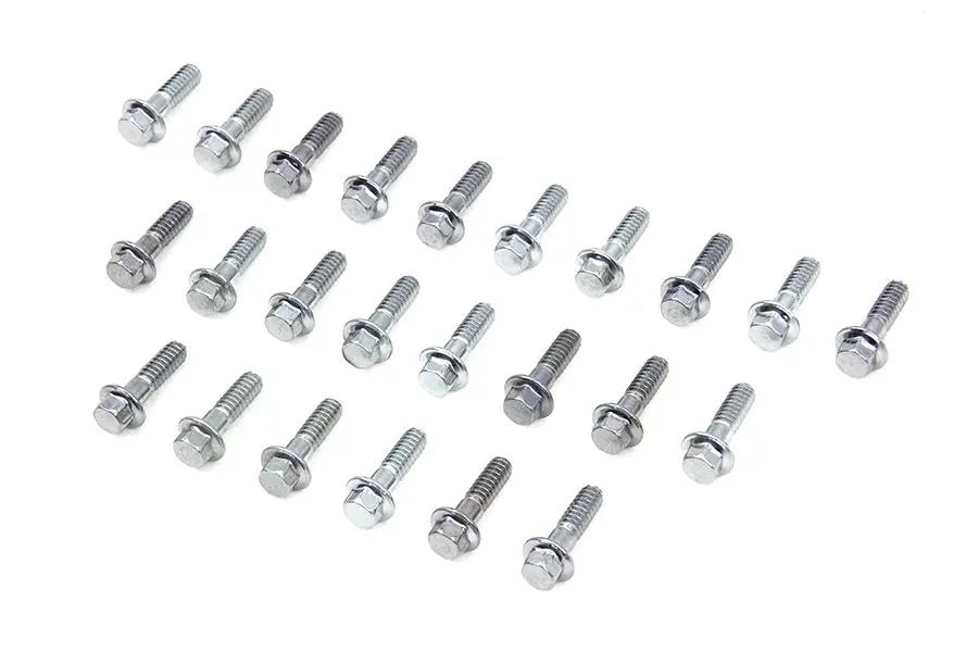 Colony Rocker Box Valve Cover Screw Short Chrome for Harley Davidson FL (1948-1957) by Colony