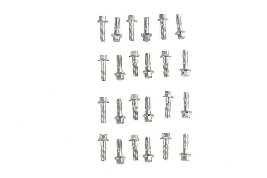 Colony Rocker Box Valve Cover Screws Short Cadmium for Harley Davidson FL Models by Colony
