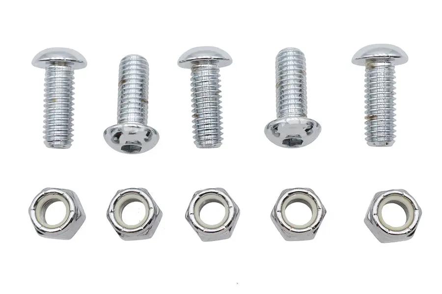 Colony Front or Rear Disc Bolts with Nuts for Harley Davidson FL 1973-1980 by Colony
