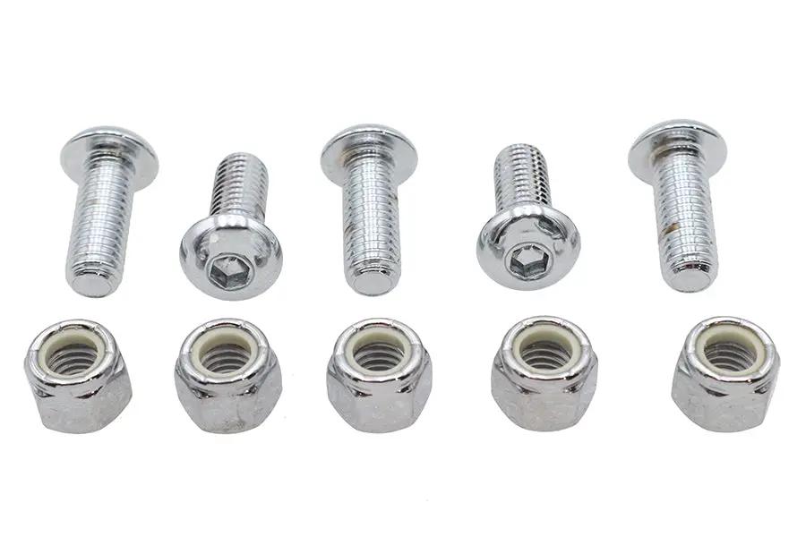Colony Front or Rear Disc Bolts with Nuts for Harley Davidson FL 1973-1980 by Colony