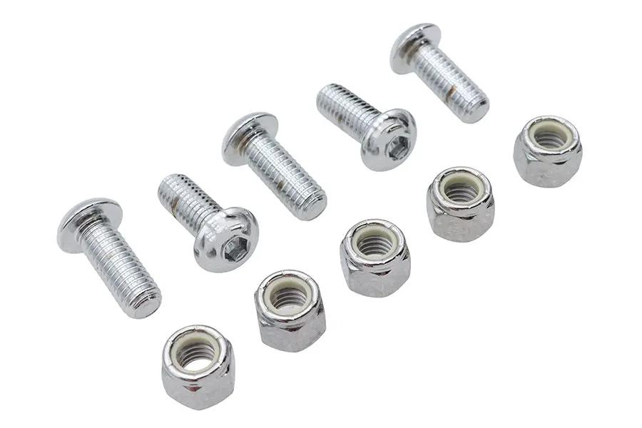 Colony Front or Rear Disc Bolts with Nuts for Harley Davidson FL 1973-1980 by Colony