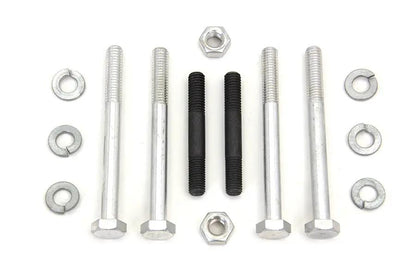 Colony Oil Pump Mount Hex Kit with Cadmium Finish for Harley Davidson FL Models by Colony