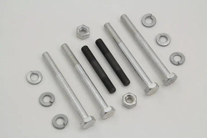 Colony Oil Pump Mount Hex Kit with Cadmium Finish for Harley Davidson FL Models by Colony