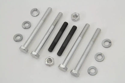 Colony Oil Pump Mount Hex Kit with Cadmium Finish for Harley Davidson FL Models by Colony