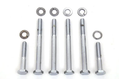 Colony Oil Pump Mount Kit with Chrome Finish for Harley Davidson FL and FX Models by Colony