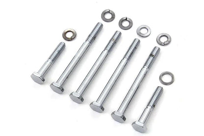 Colony Oil Pump Mount Kit with Chrome Finish for Harley Davidson FL and FX Models by Colony
