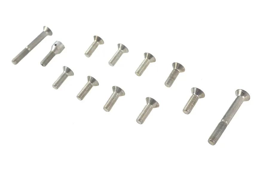 Colony Transmission Top Cover Screw Kit Cadmium for Harley Davidson FL Models by Colony