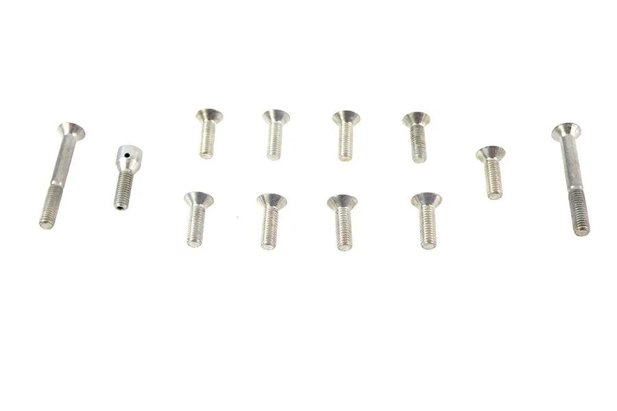 Colony Transmission Top Cover Screw Kit Cadmium for Harley Davidson FL Models by Colony