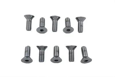 Colony Chrome Allen Type Disc Screw Kit for Harley Davidson FX and XL Models by Colony