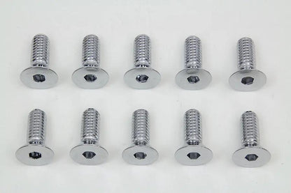 Colony Chrome Allen Type Disc Screw Kit for Harley Davidson FX and XL Models by Colony