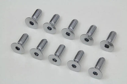 Colony Chrome Allen Type Disc Screw Kit for Harley Davidson FX and XL Models by Colony