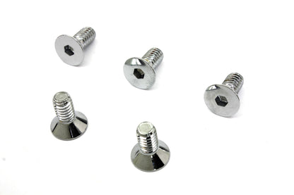 Colony Chrome Allen Type Front Disc Screw – 1/4-20 x 5/8 Inch for Harley Davidson FX and XL Models